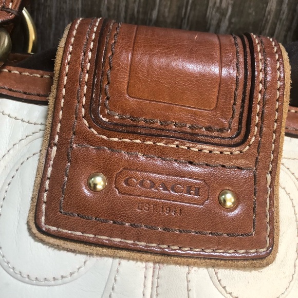 Pristine Coach Leather Satchel - Picture 6 of 7